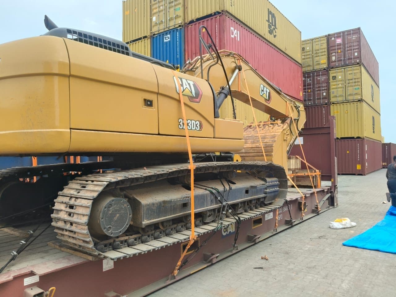 ODC container inspection in Mundra, photograph 6